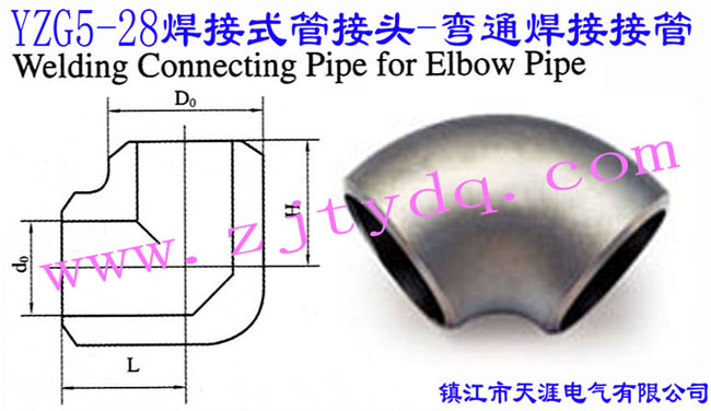 YZG5-28 ����ʽ�ܽ��^-��ͨ���ӽӹ�Welding Connecting Pipe for Elbow Pipe